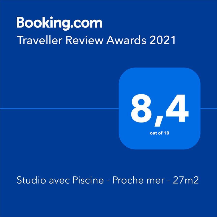 Studio Avec Piscine - Proche Mer - 27M2 ル・グロー・デュ・ロワ エクステリア 写真